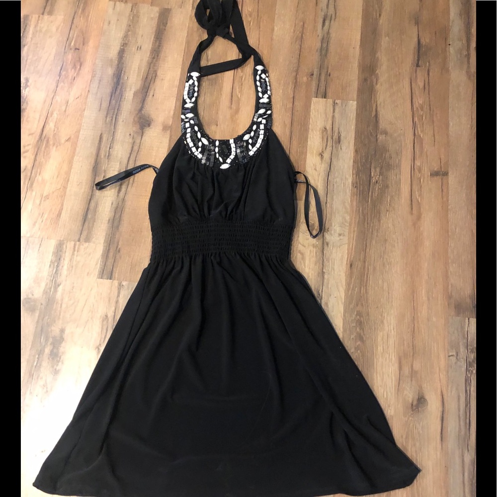 Bisou Bisou halter dress